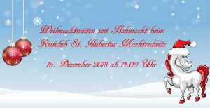Weihnachtsreiten mit Reiterflohmarkt @ Reitclub St. Hubertus Marktredwitz